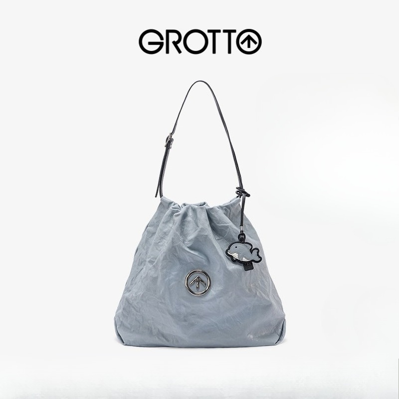 Luxury Bags Medium Size - GROTTO Fashion 2025 New Genuine Leather