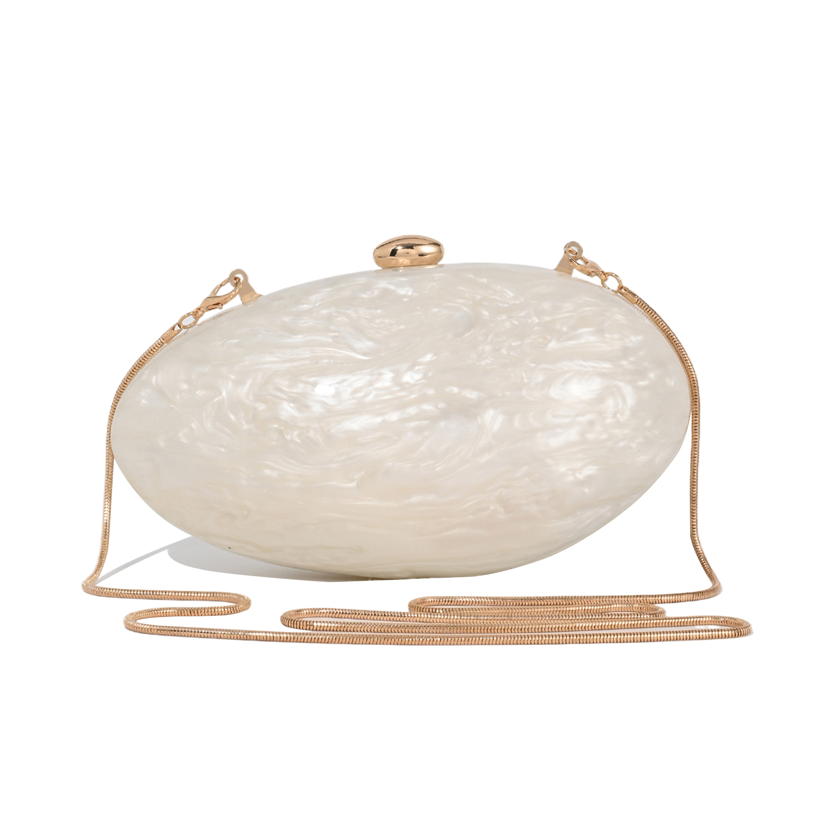 Luxury Bags Medium Size - Fashion Acrylic Shell Clutch Evening Bag