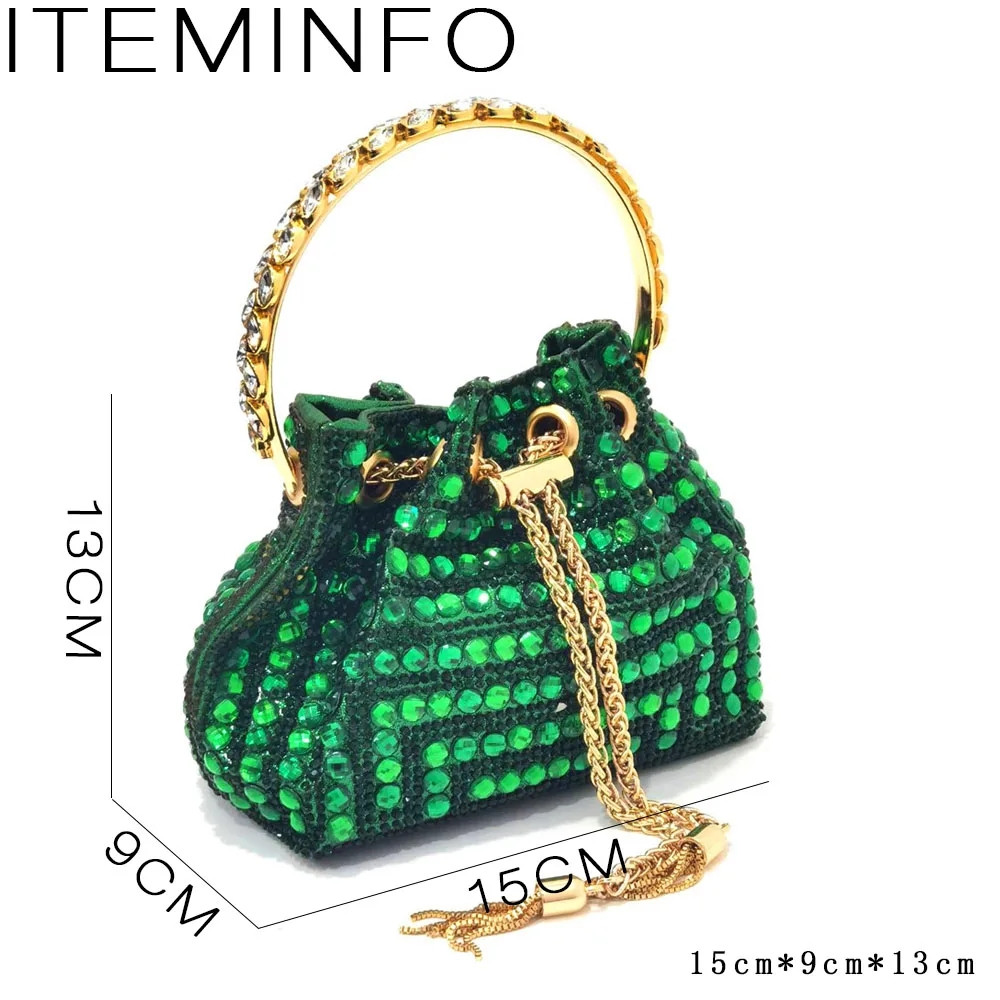 Luxury Green Rhinestone Shoes  - đánh giá và giá Luxury Bags And Shoes
