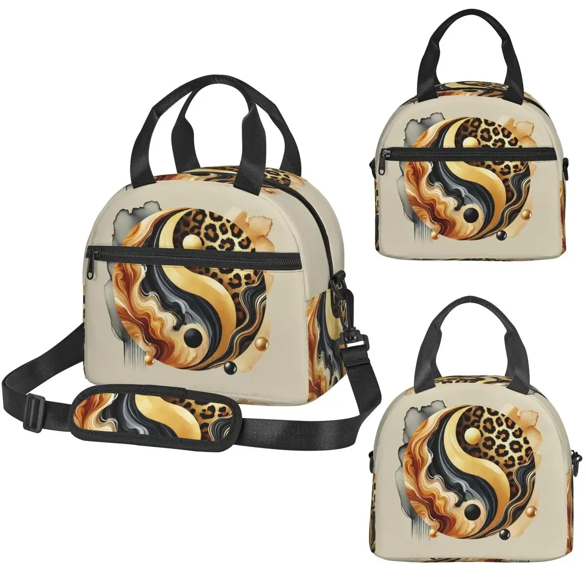 Leopard Yin Yang Luxury Gold M - đánh giá và giá Luxury Bags For Kids