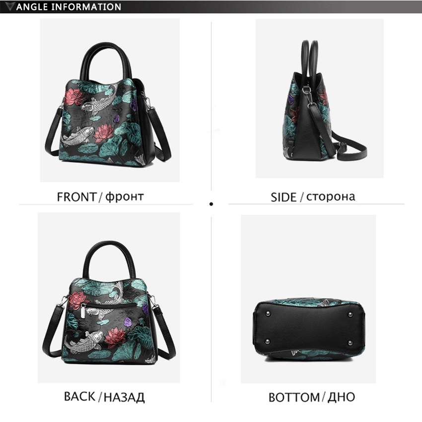 Retro Handbag Women Shoulder B - đánh giá và giá Luxury Bags Medium Size