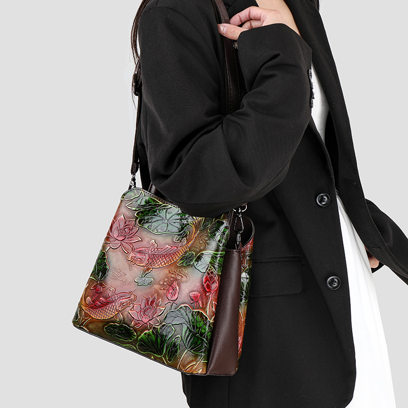 Retro Handbag Women Shoulder B - đánh giá và giá Luxury Bags Medium Size