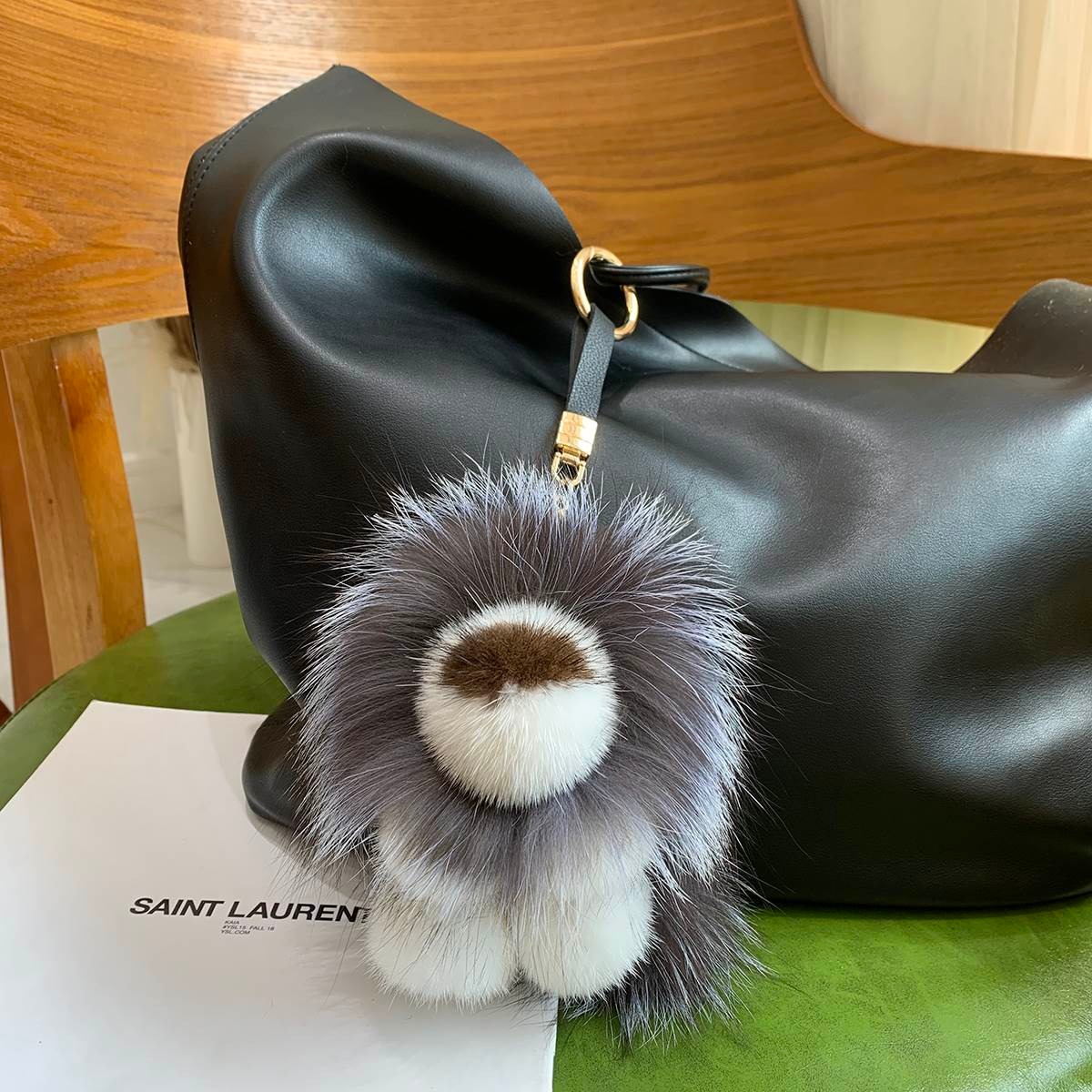Luxury Real Mink Fur Lion Pend - đánh giá và giá Luxury Bags For Kids