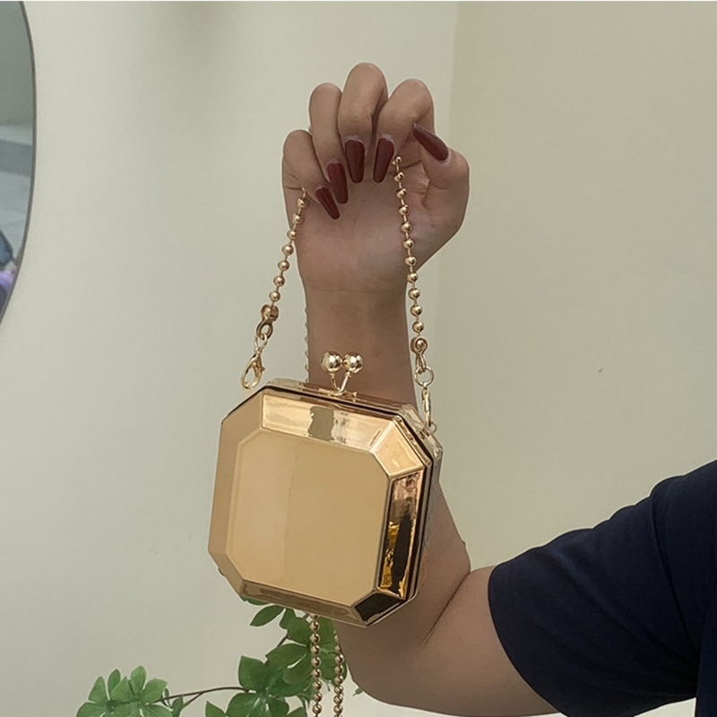 Mini Vàng Sang Trọng Bên Buổi  - đánh giá và giá Luxury Zipper Bags
