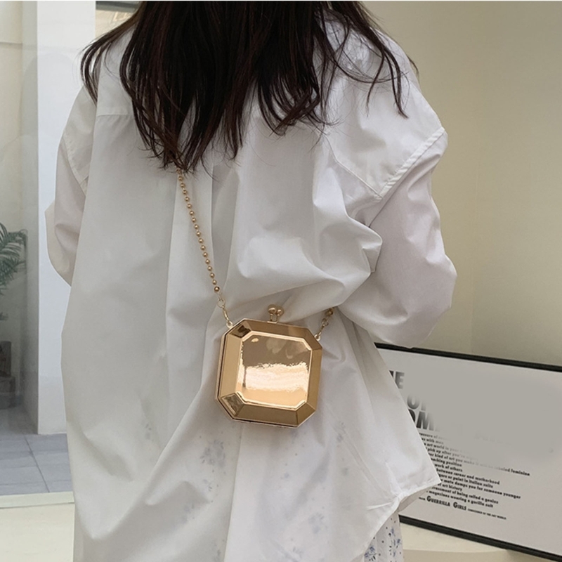 Mini Vàng Sang Trọng Bên Buổi  - đánh giá và giá Luxury Zipper Bags
