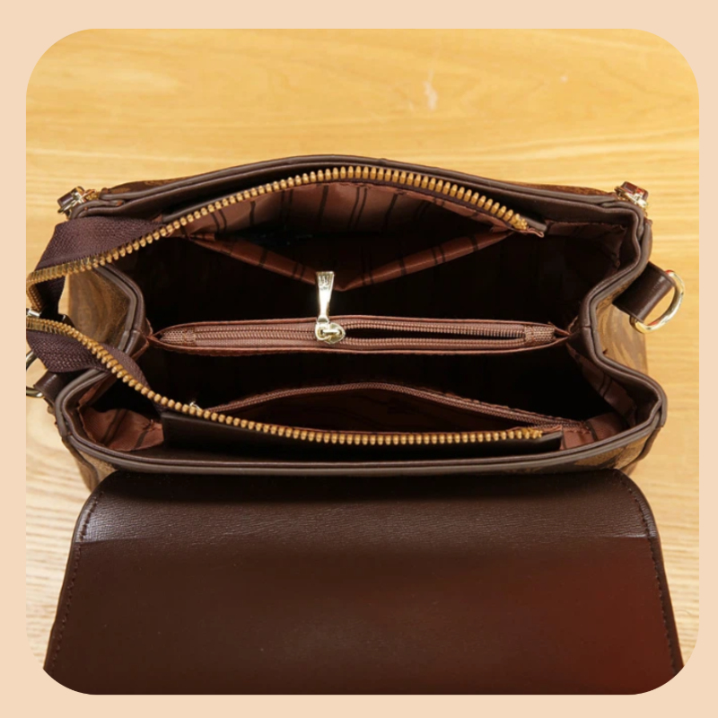 3-piece women's bag set, light - đánh giá và giá Luxury Zipper Bags